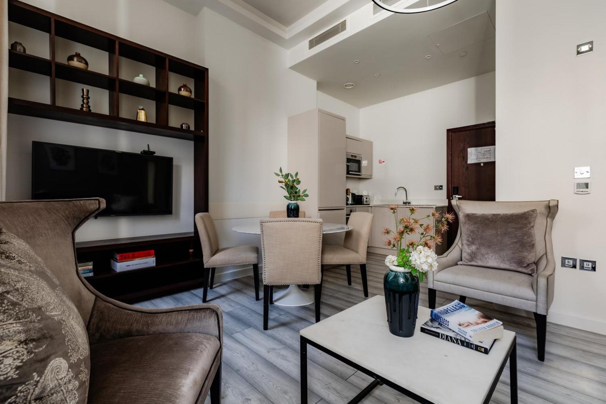 High Street Kensington Apartments 伦敦 客房 照片