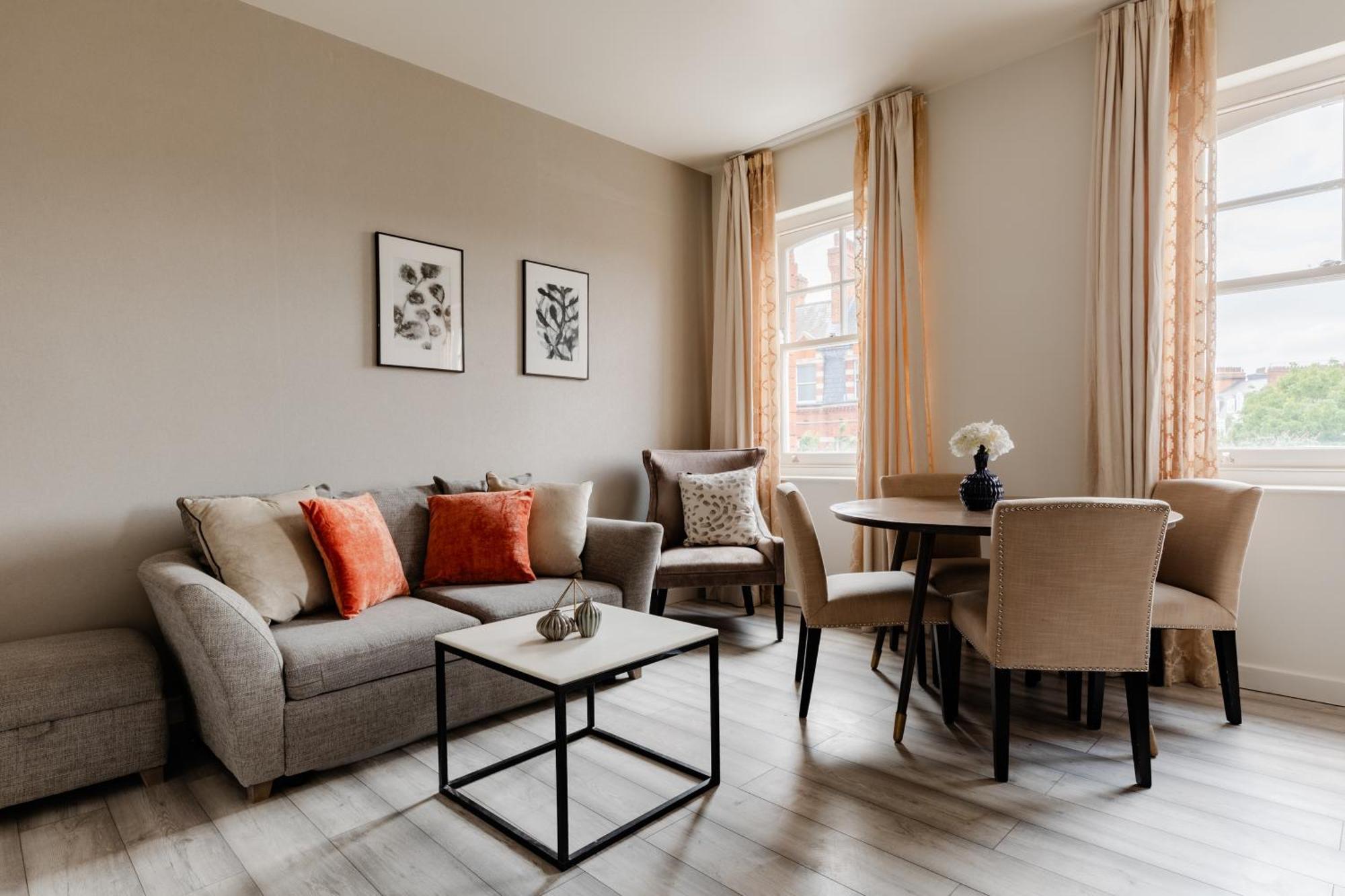 High Street Kensington Apartments 伦敦 客房 照片